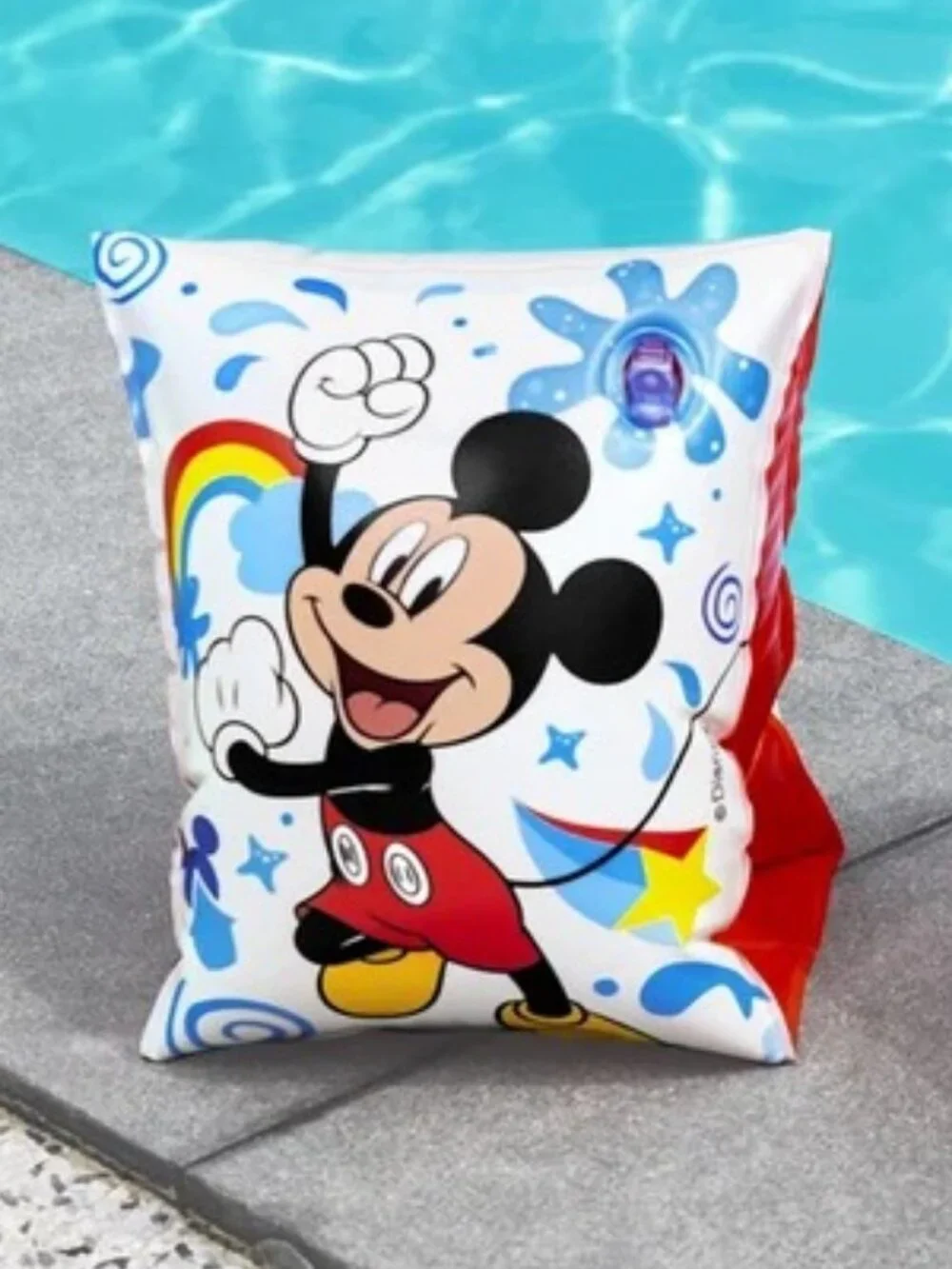 [NEW] Boy's Disney Junior Mickey Mouse Armbands Swim Learning Arm Floats